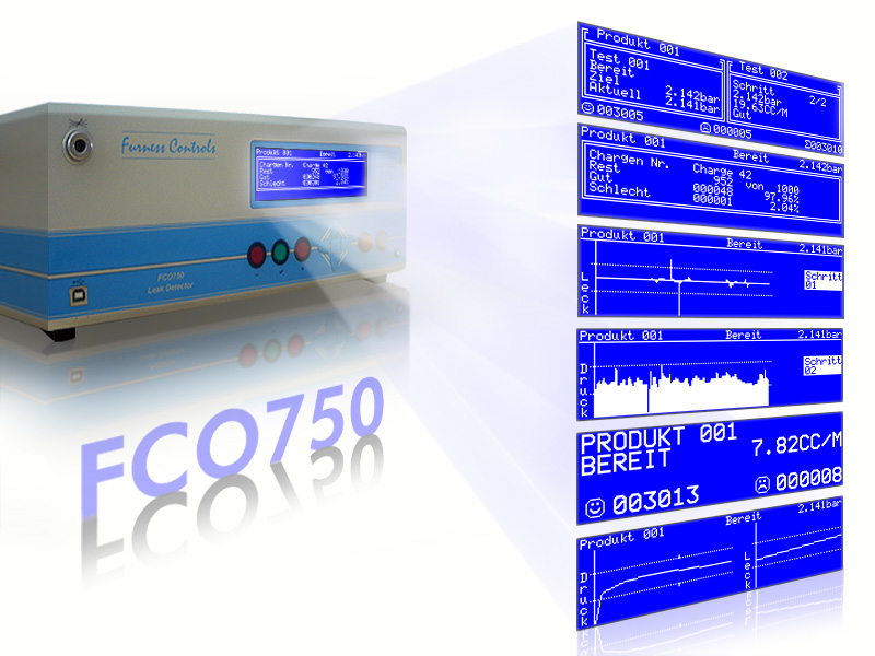 Dichtheitsprüfgerät FCO750 Dichtheitsprüfgerät FCO750